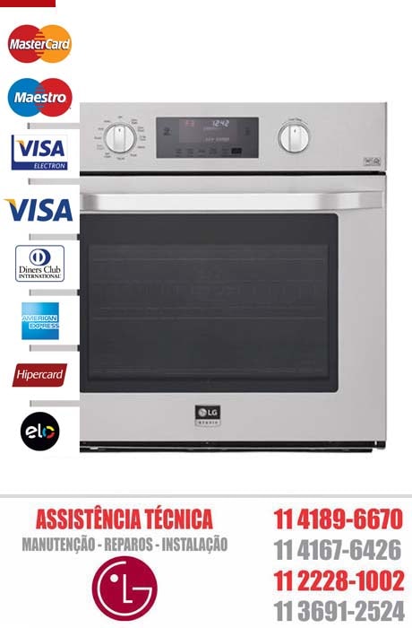 Assistência Forno LG e Samsung