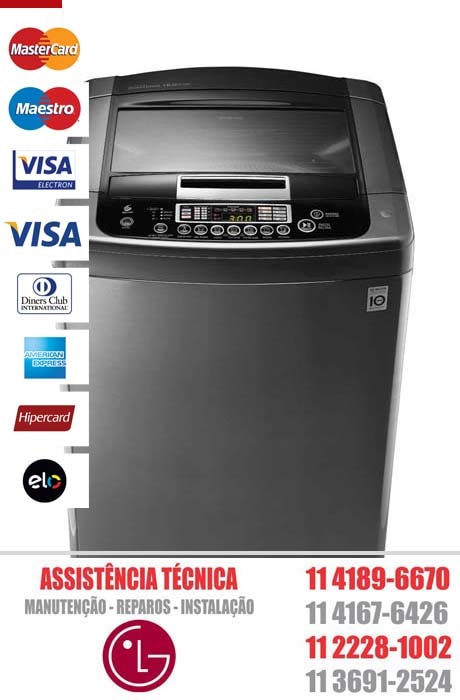 Assistência Lavadora Roupas LG e Samsung