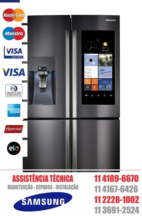 Assistência Refrigerador LG e Samsung