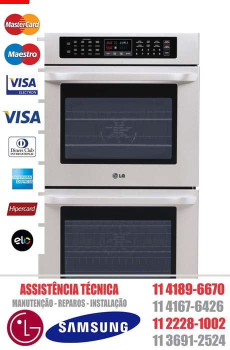 Assistência Forno LG e Samsung