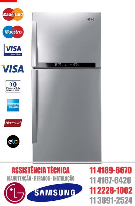 Assistência Geladeira LG e Samsung