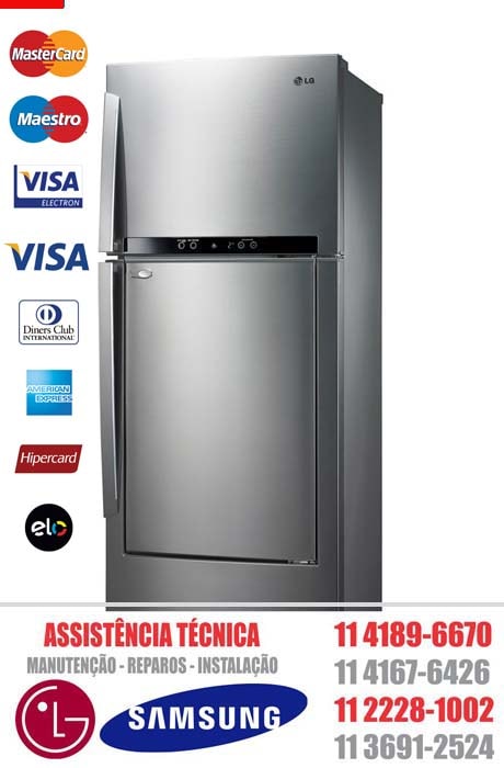 Assistência Refrigerador LG e Samsung